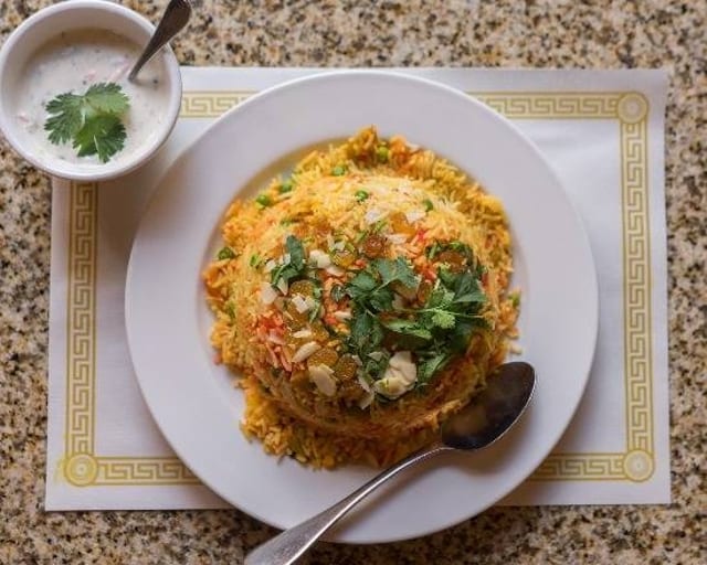 105 Vegetable Biryani.